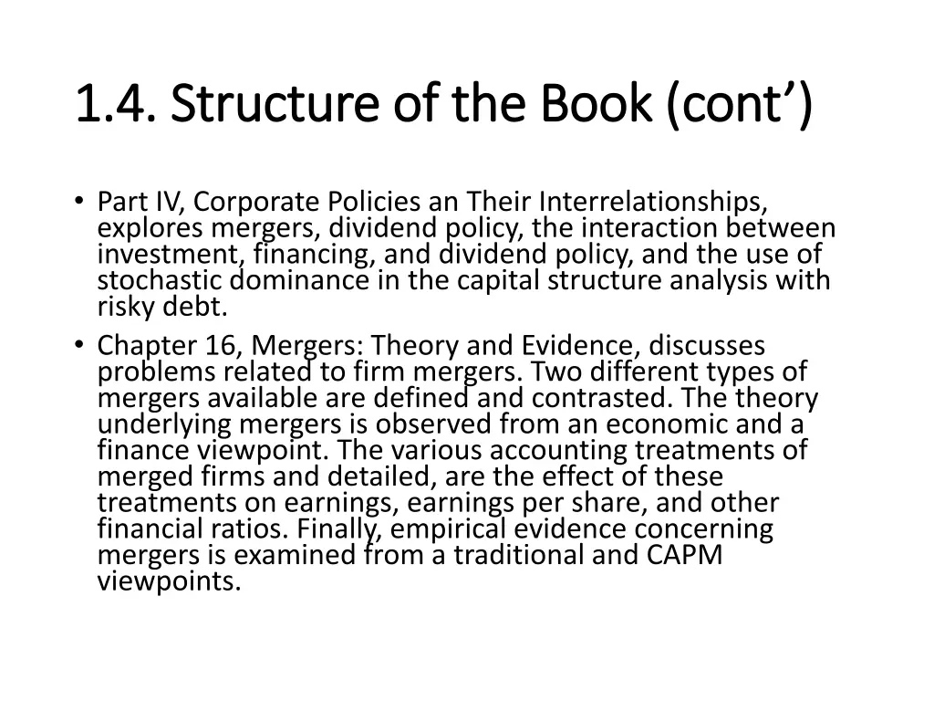 1 4 structure of the book 1 4 structure 7