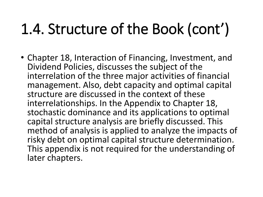 1 4 structure of the book 1 4 structure 9