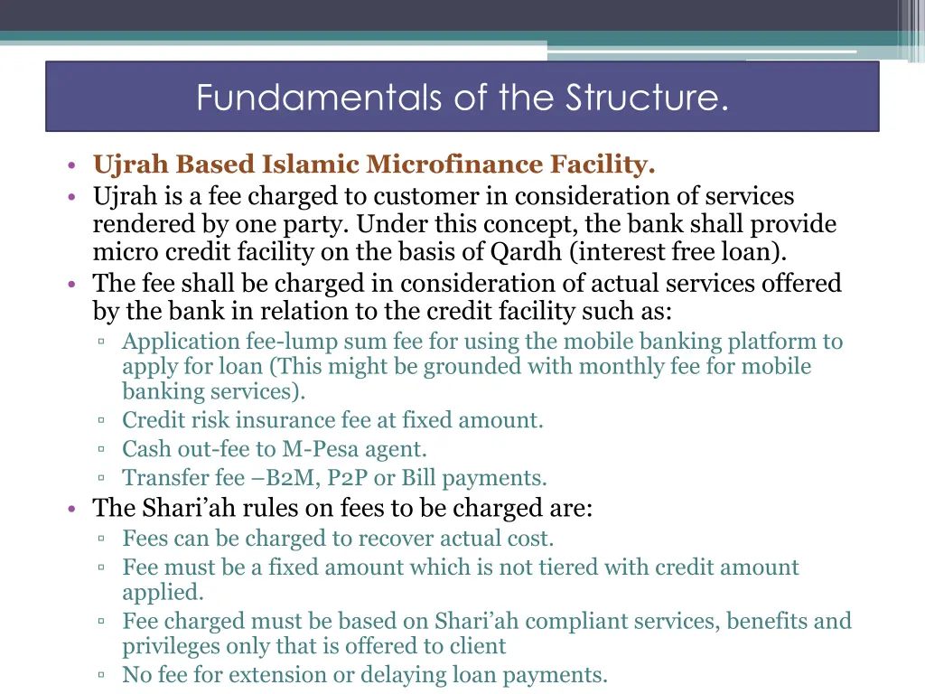 fundamentals of the structure
