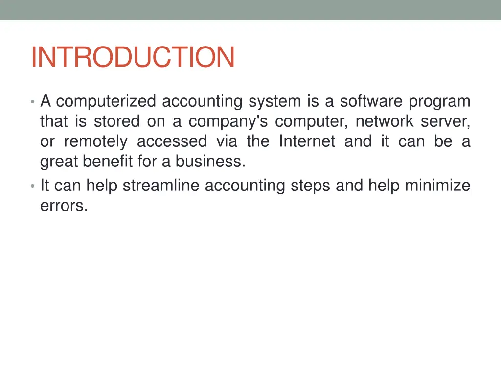 introduction