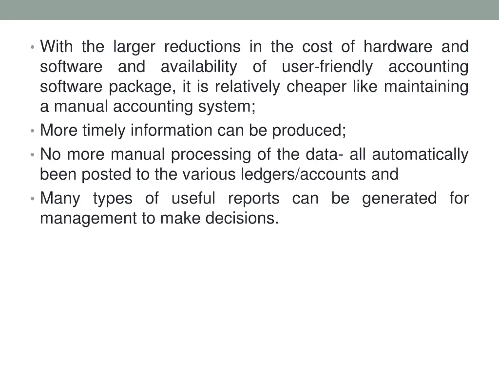 with the larger reductions in the cost