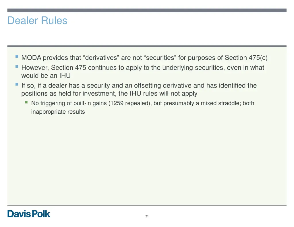 dealer rules