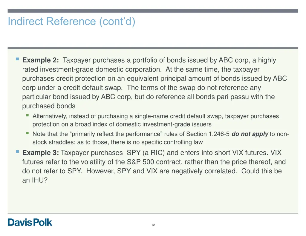 indirect reference cont d