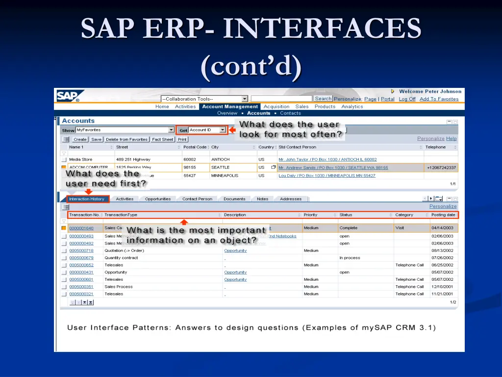 sap erp interfaces cont d 1