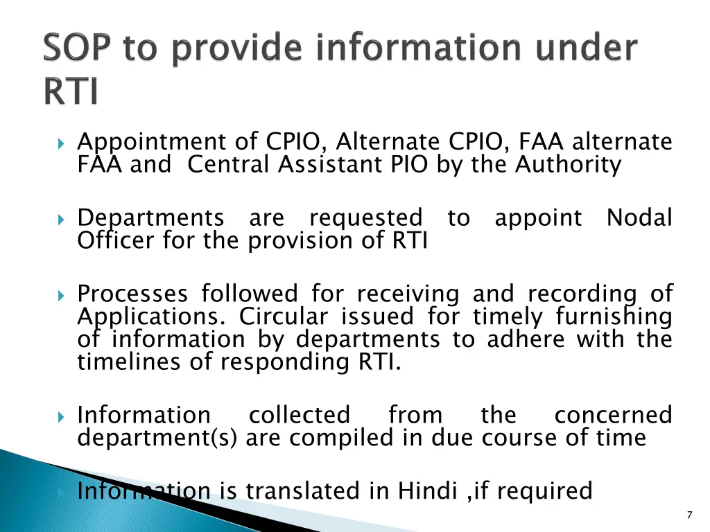 appointment of cpio alternate cpio faa alternate