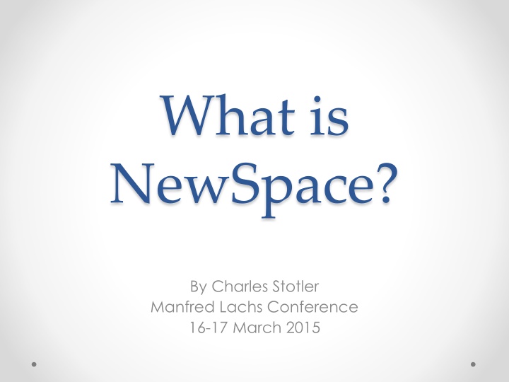what is newspace