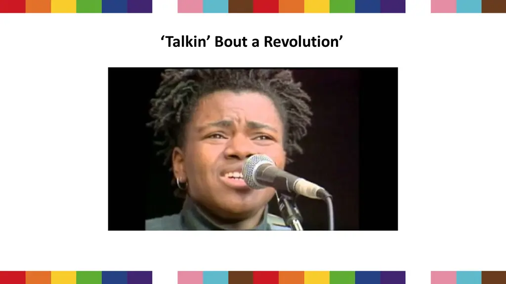 talkin bout a revolution