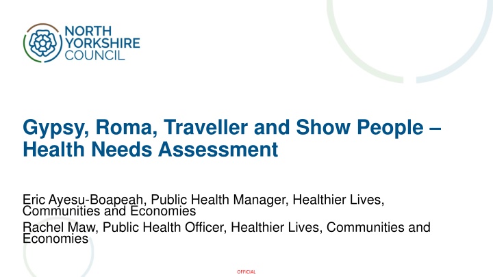 gypsy roma traveller and show people health needs