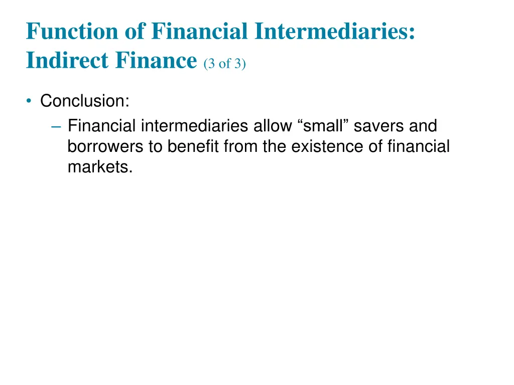 function of financial intermediaries indirect 2