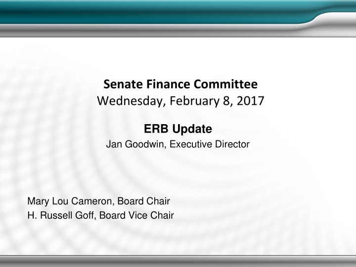 senate finance committee wednesday february 8 2017