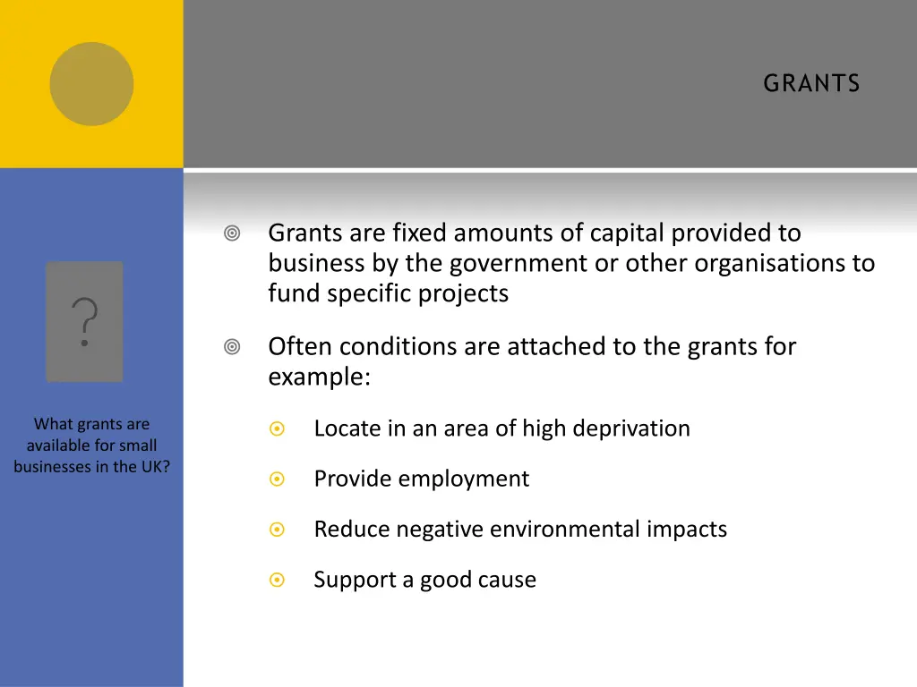 grants