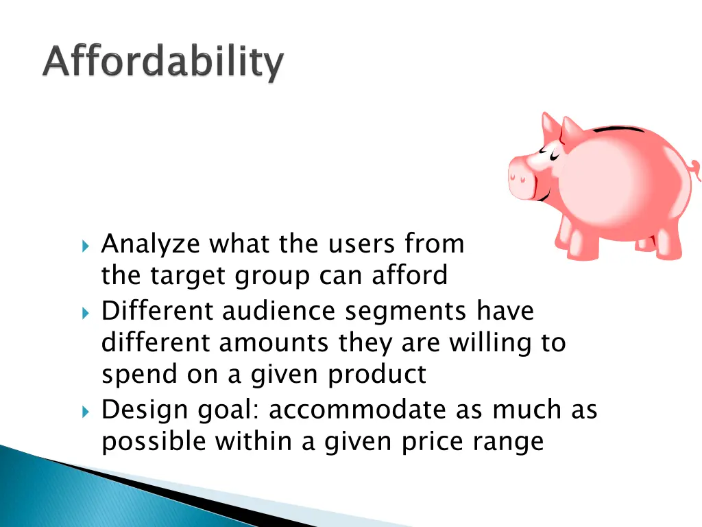analyze what the users from the target group