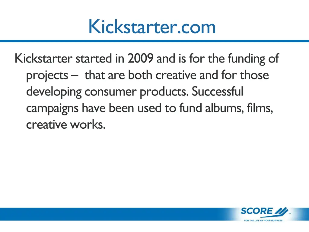 kickstarter com