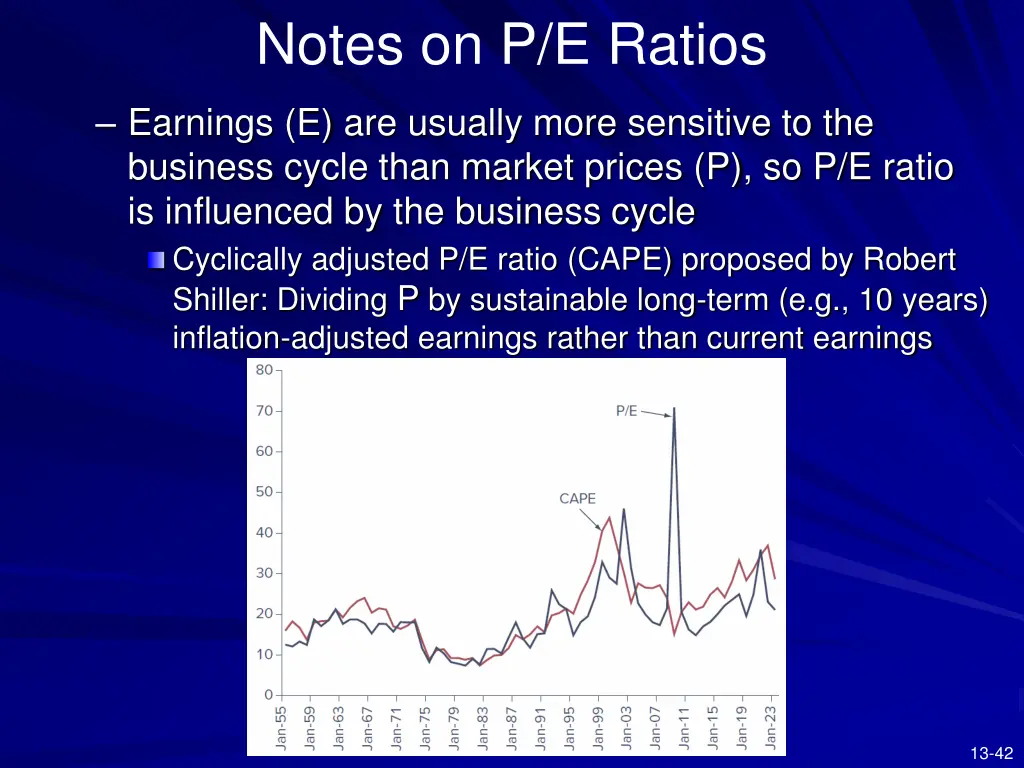 notes on p e ratios 2