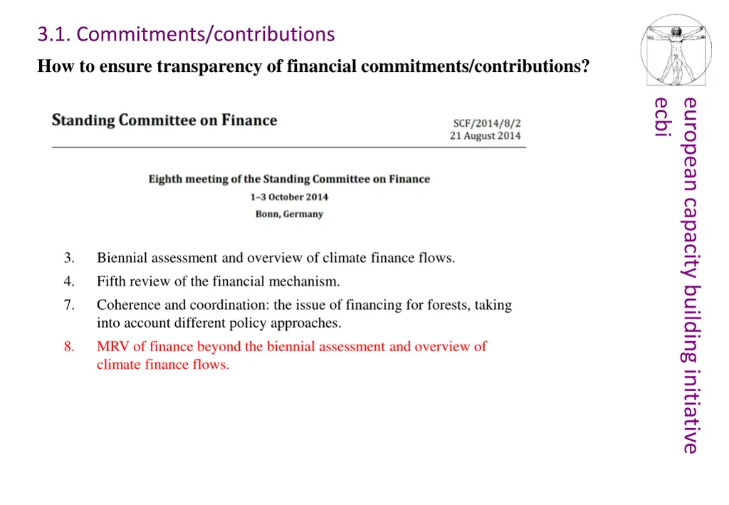 3 1 commitments contributions how to ensure