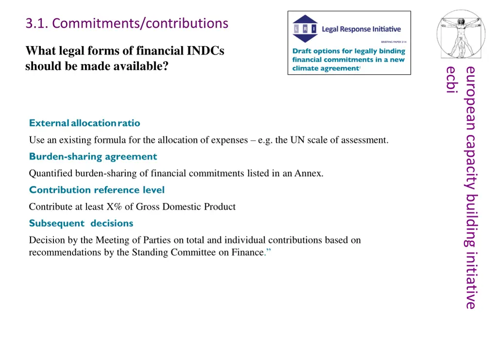 3 1 commitments contributions