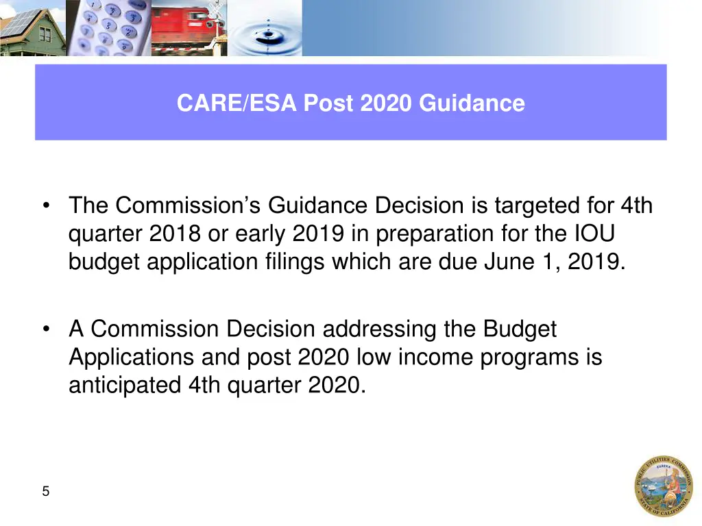 care esa post 2020 guidance 1