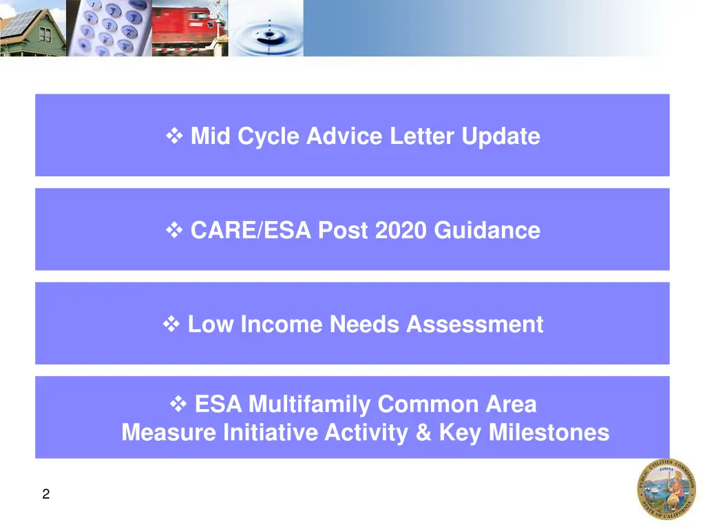 mid cycle advice letter update