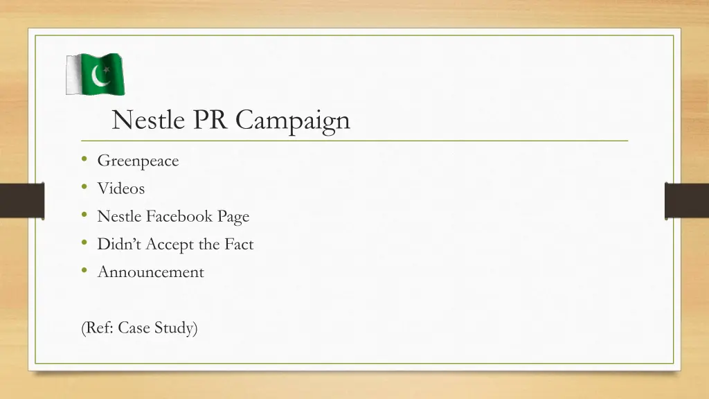 nestle pr campaign