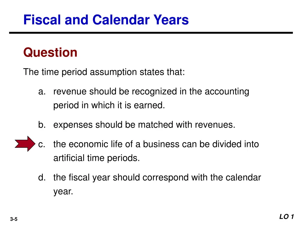 fiscal and calendar years 1