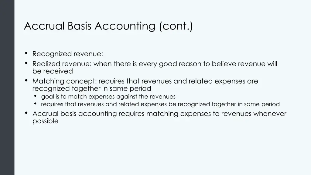 accrual basis accounting cont
