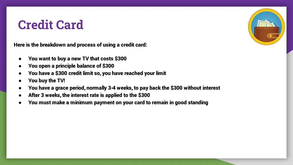 credit card