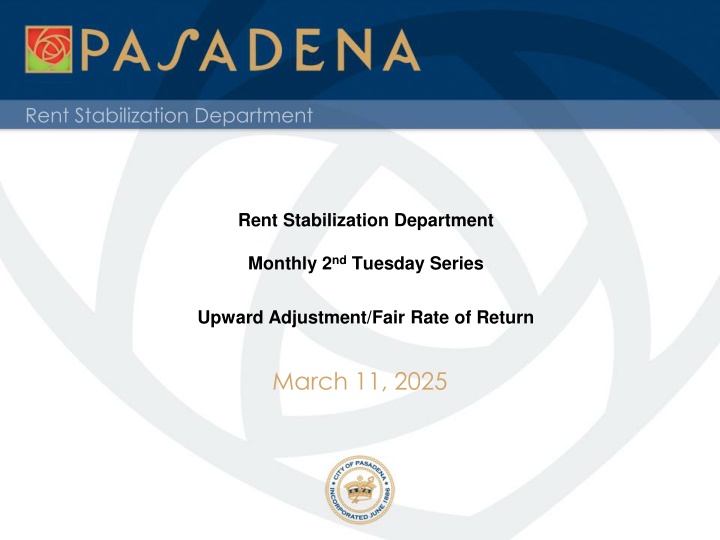 rent stabilization department