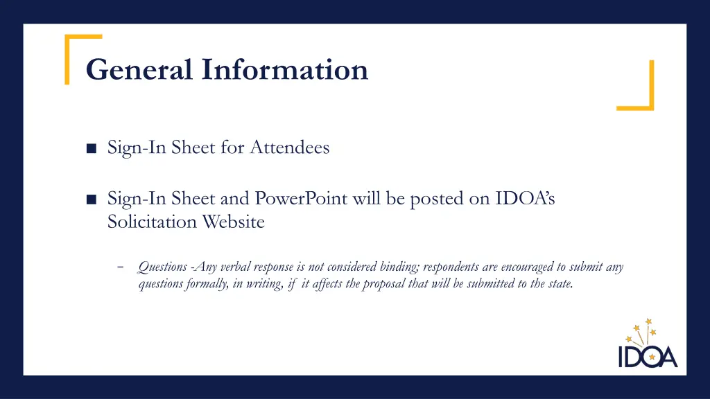 general information