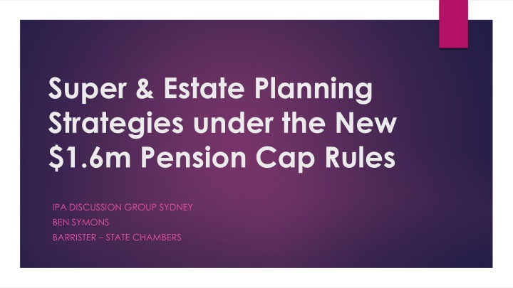 super estate planning strategies under
