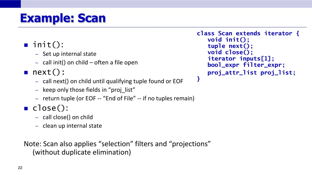 example scan
