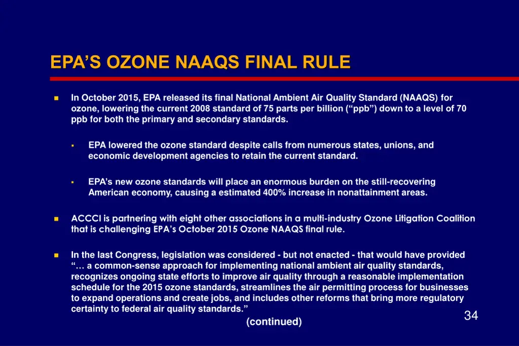 epa s ozone naaqs final rule