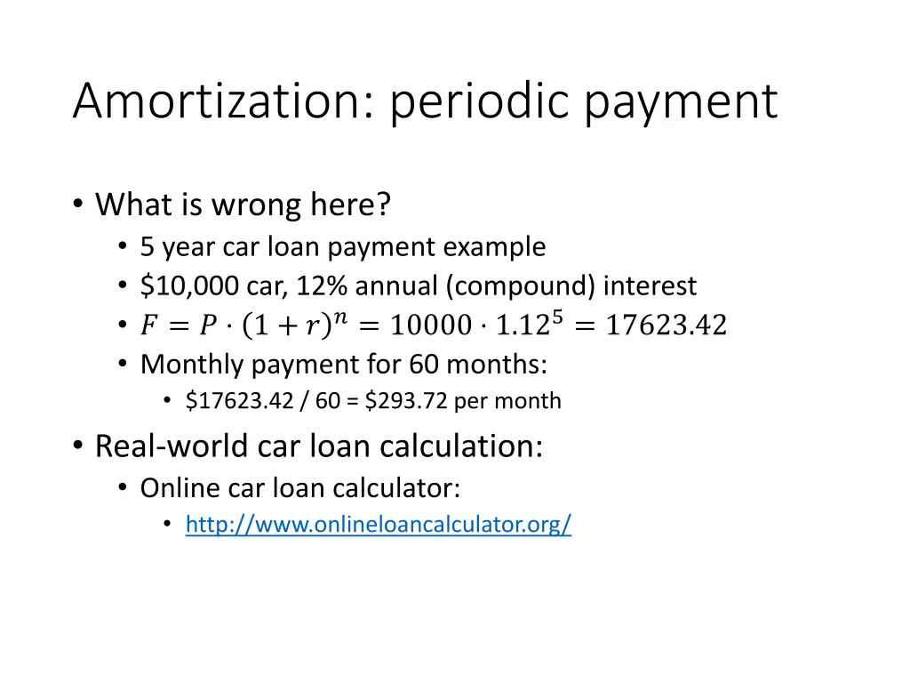 amortization periodic payment