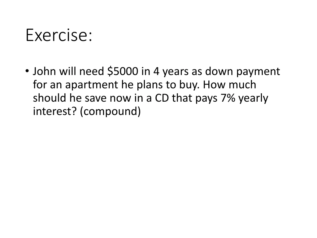 exercise 2