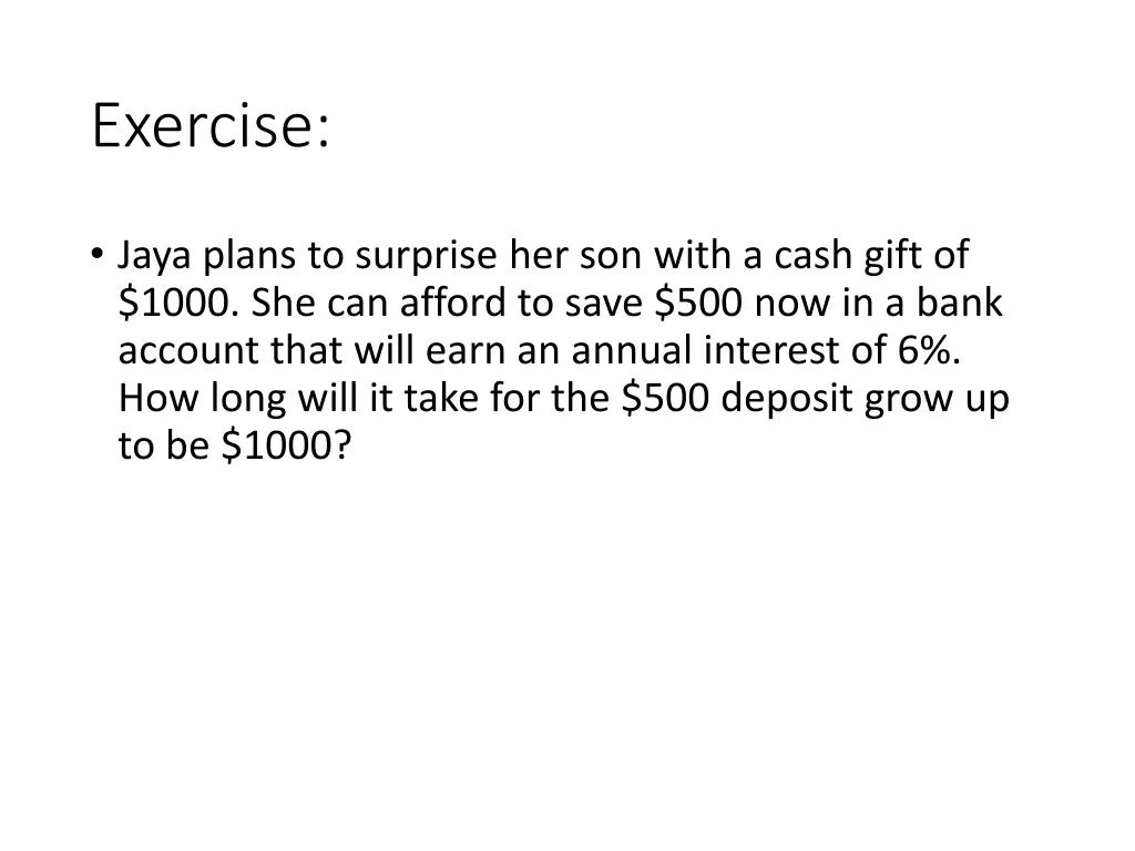 exercise 4