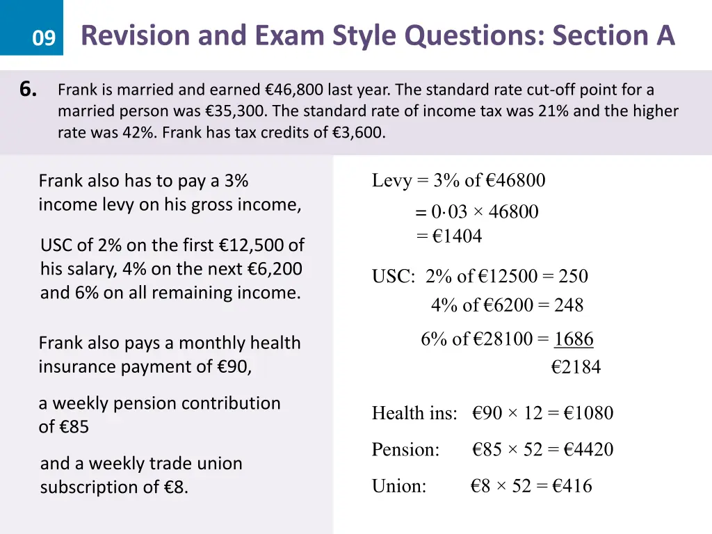09 revision and exam style questions section a 11