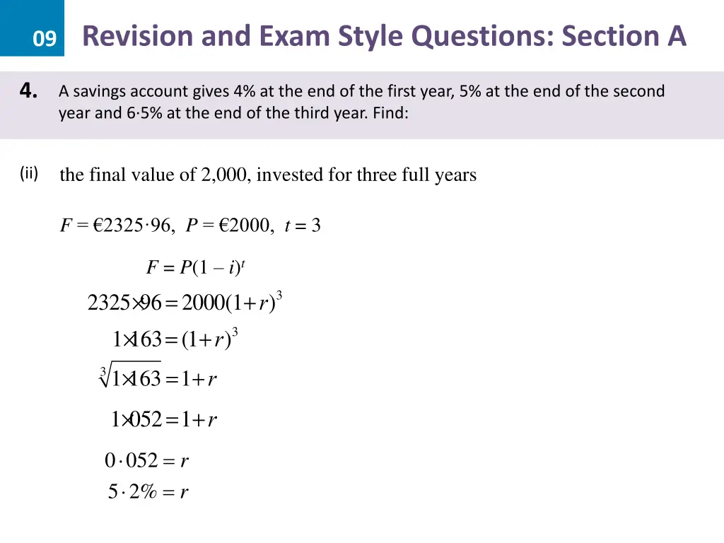 09 revision and exam style questions section a 6