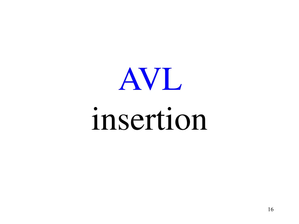 avl insertion