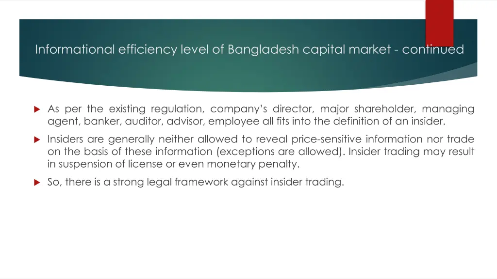informational efficiency level of bangladesh 2