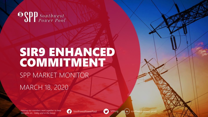 sir9 enhanced commitment spp market monitor march
