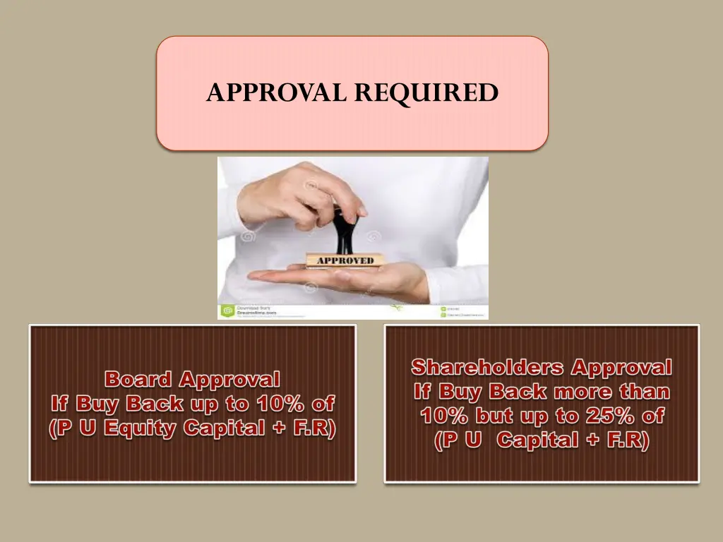 approval required
