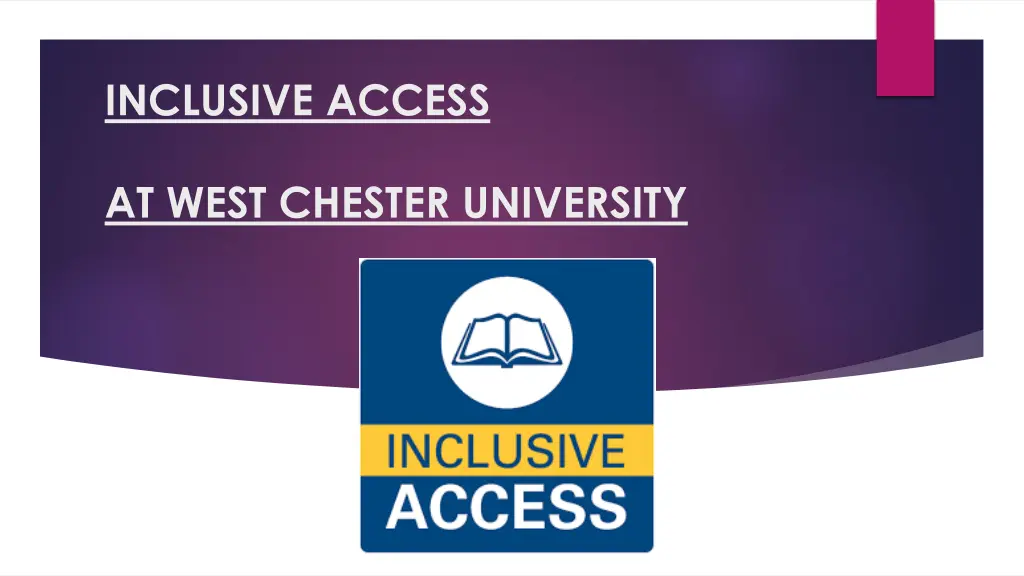 inclusive access