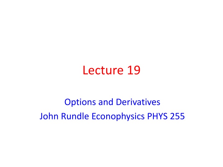lecture 19