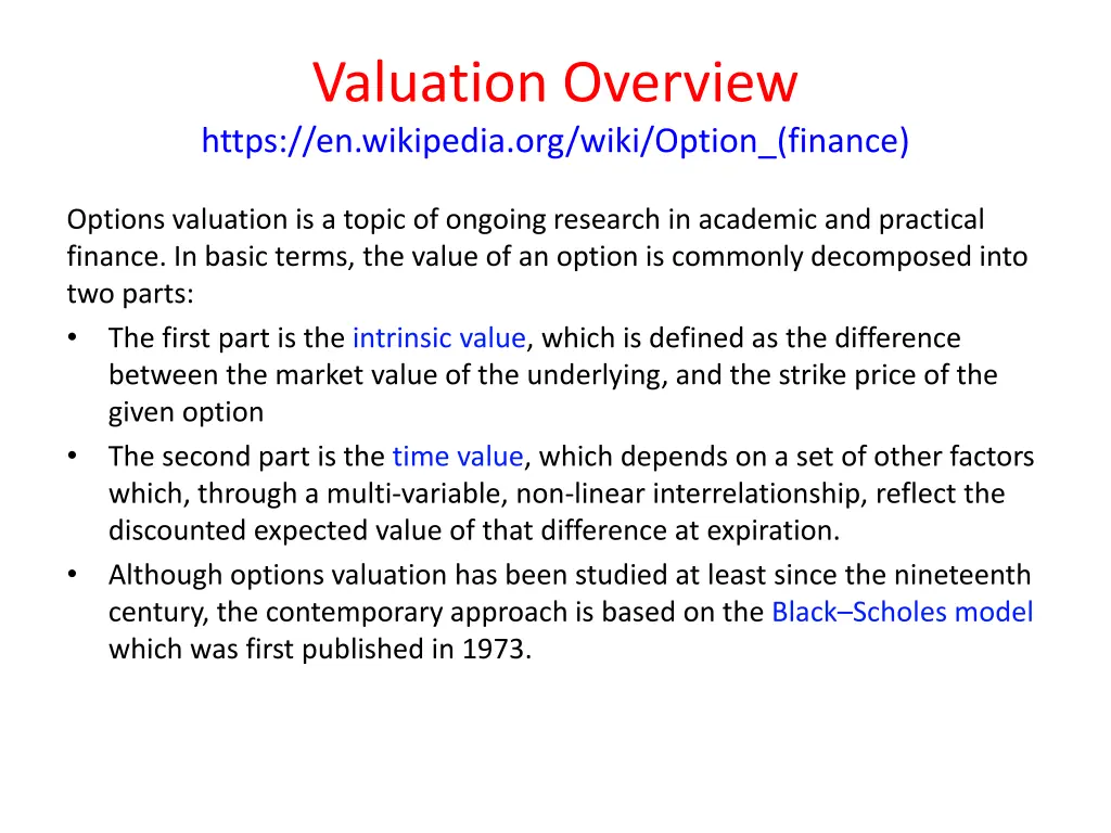 valuation overview https en wikipedia org wiki