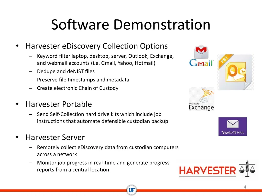 software demonstration