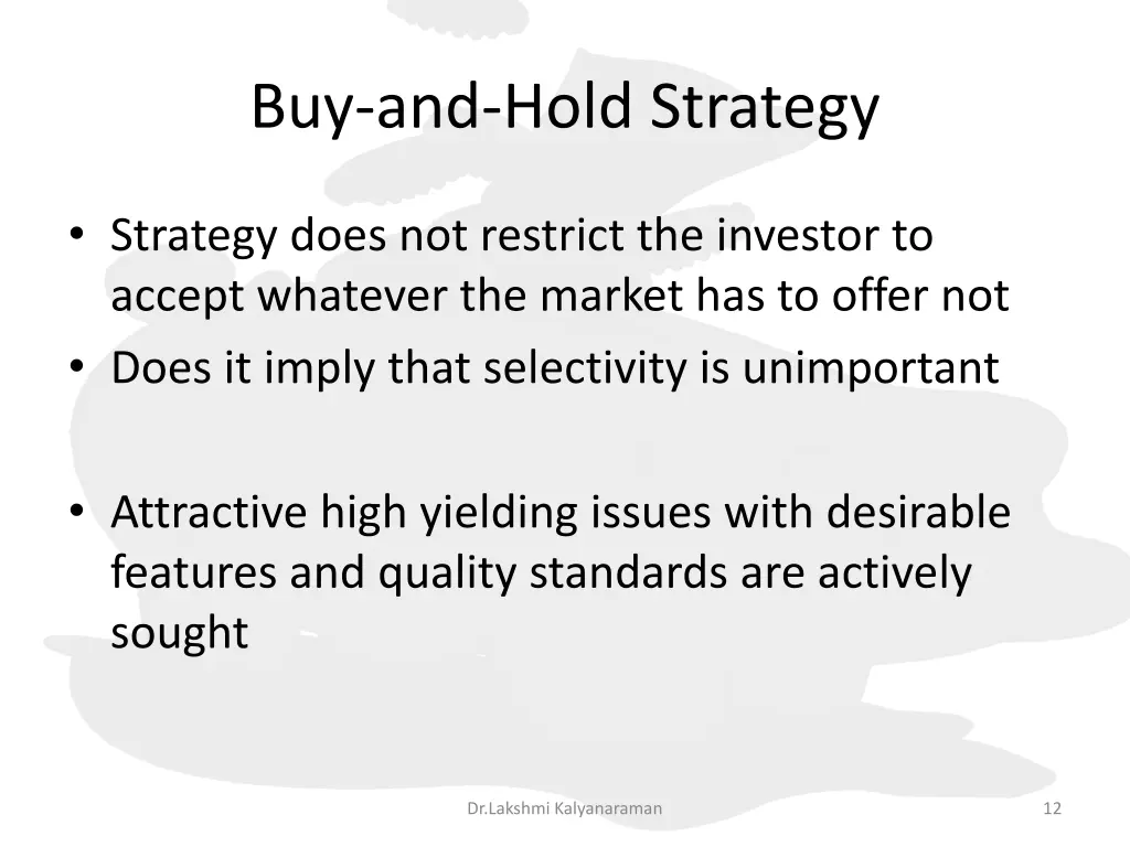 buy and hold strategy 2