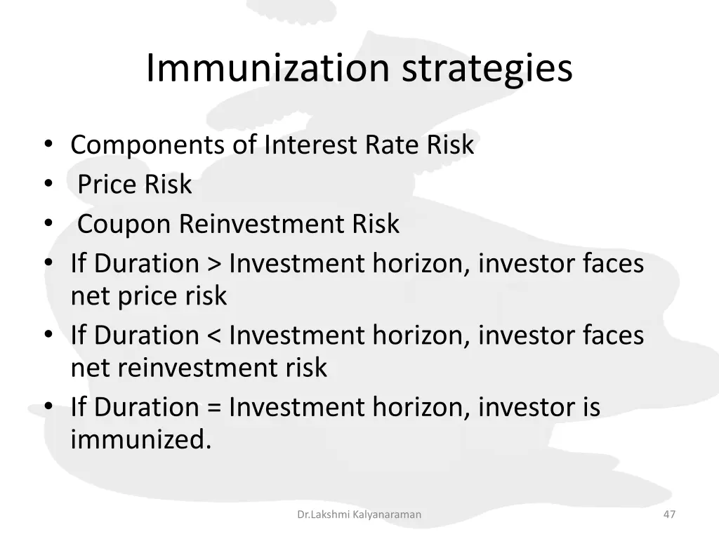 immunization strategies 1