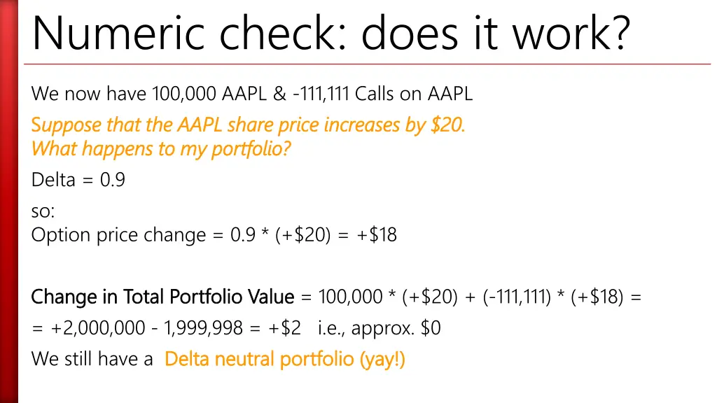 numeric check does it work