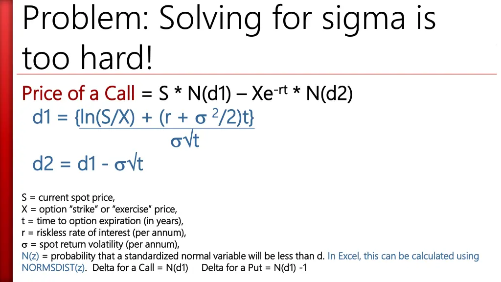 problem solving for sigma is too hard price