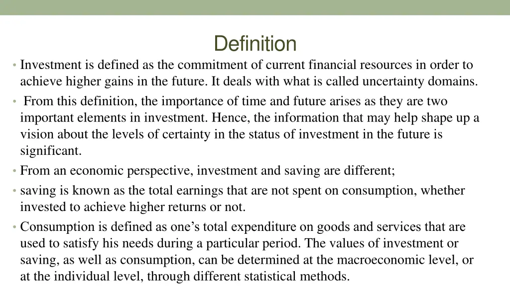 definition