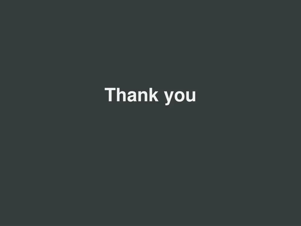 thank you